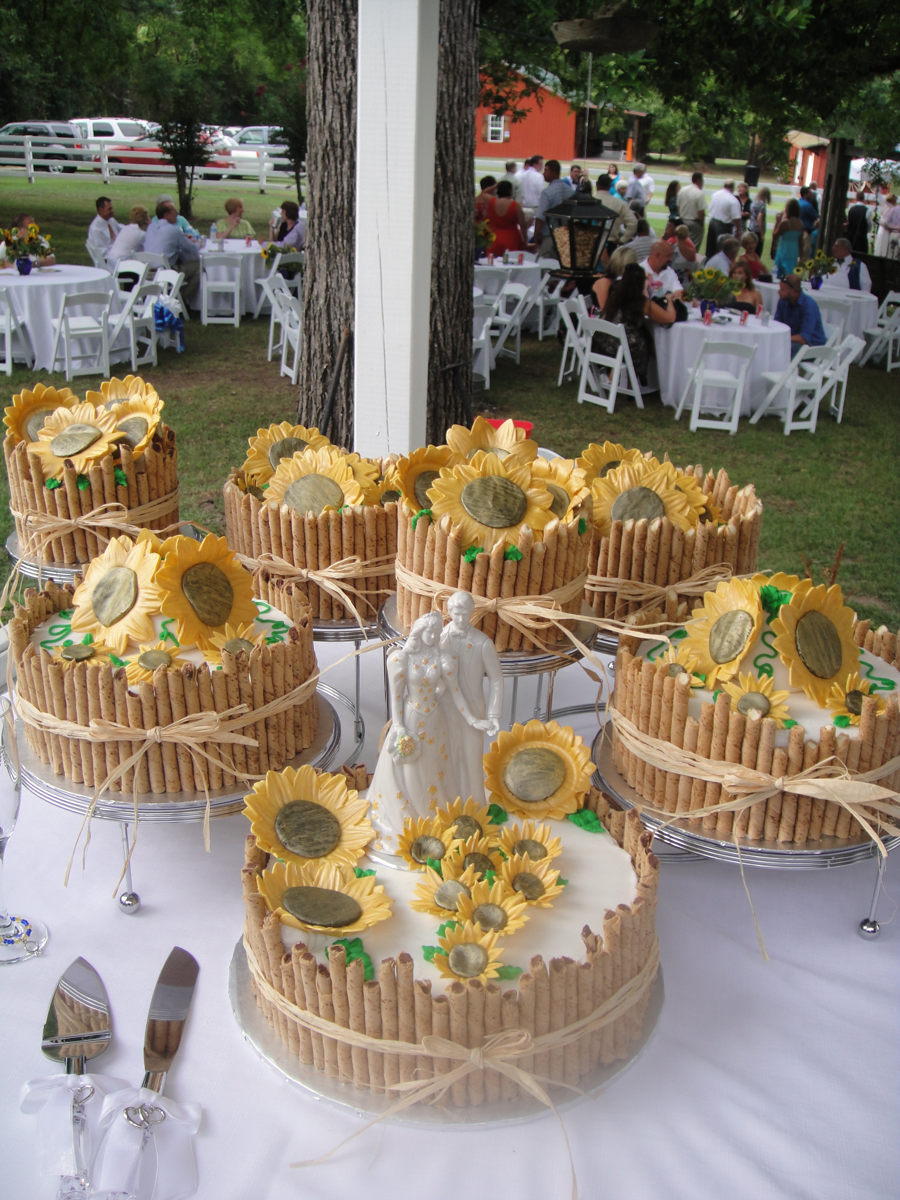sunflower wedding